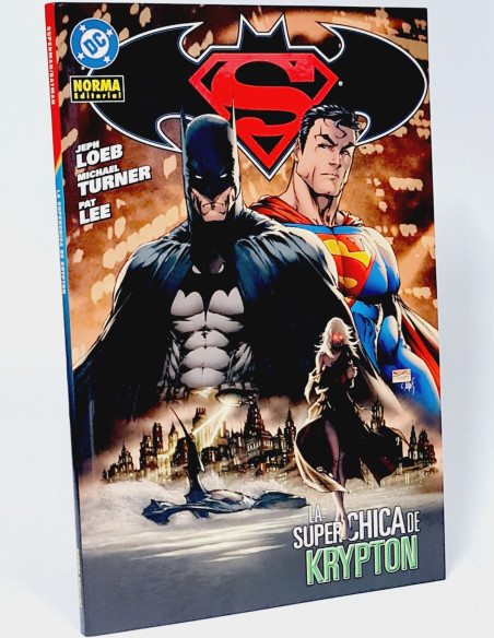 CÓMIC DE KIOSCO SUPERMAN BATMAN LA SUPER CHICA DE KRYPTON NORMA EDITORIAL