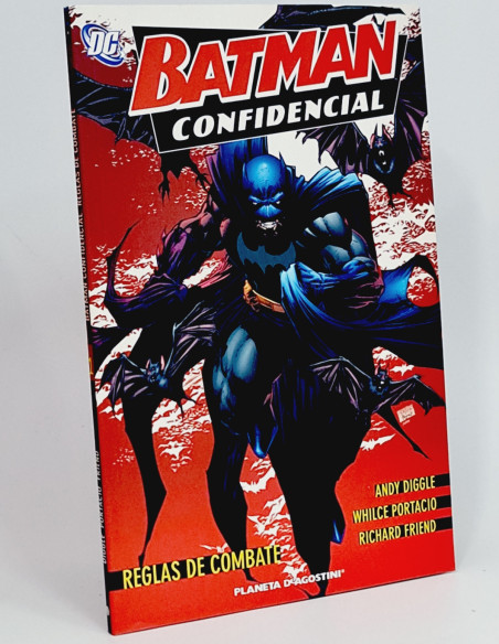CÓMIC DE KIOSCO BATMAN CONFIDENCIAL REGLAS DE COMBATE PLANETA DEAGOSTINI 2009 DC CÓMICS