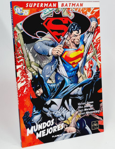 CÓMIC DE KIOSCO SUPERMAN BATMAN MUNDOS MEJORES PLANETA...