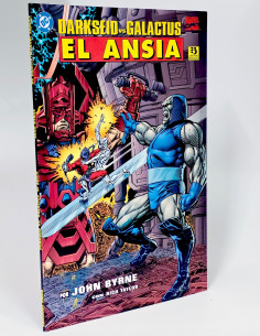 COMÍC DE KIOSCO DARKSEID VS GALACTUS EL ANSIA EDICIONES...