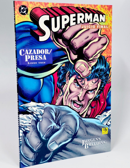 COMÍC EXCELENTE SUPERMAN LIBRO TRES 3 CAZADOR PRESA EDICIONES ZINCO DC CÓMICS PRESTIGIO