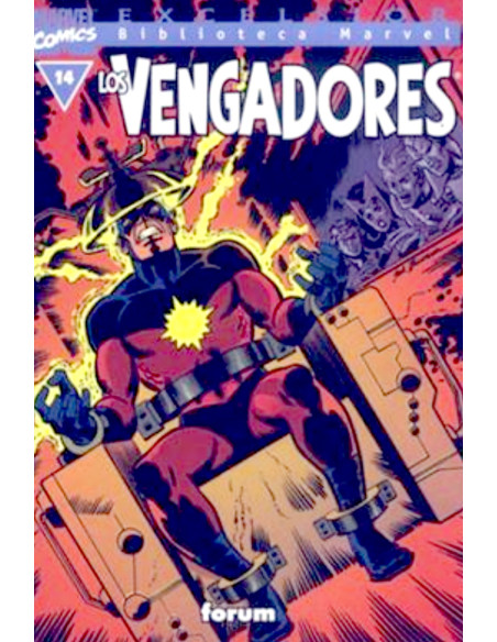 BIBLIOTECA MARVEL LOS VENGADORES 14 EXCELENTE ESTADO FORUM