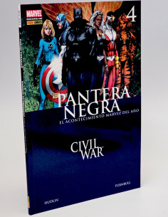 CÓMIC DE KIOSCO CIVIL PANTERA NEGRA 4 PANINI CÓMICS MARVEL