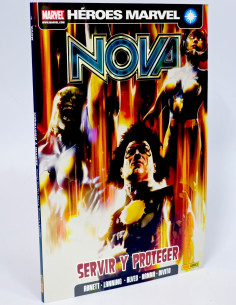 CÓMIC EXCELENTE VENGADORES NOVA 4 SERVIR Y PROTEGER...