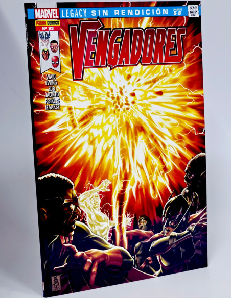 CÓMIC DE KIOSCO VENGADORES 93 LEGACY SIN RENDICIÓN PANINI CÓMICS MARVEL