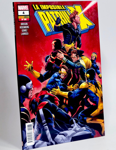 CÓMIC DE KIOSCO LA IMPOSIBLE PATRULLA X 86 PANINI MARVEL