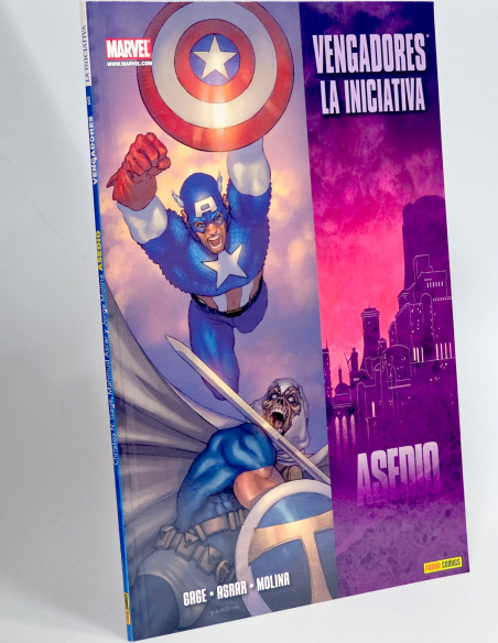 CÓMIC DE KIOSCO VENGADORES LA INICIATIVA 8 ASEDIO PANINI MARVEL