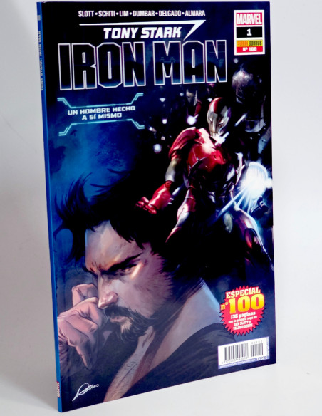 CÓMIC DE KIOSCOL INVENCIBLE IRON MAN 100 TONY STARK VOL2 PANINI MARVEL VOL.2 VOLUMEN