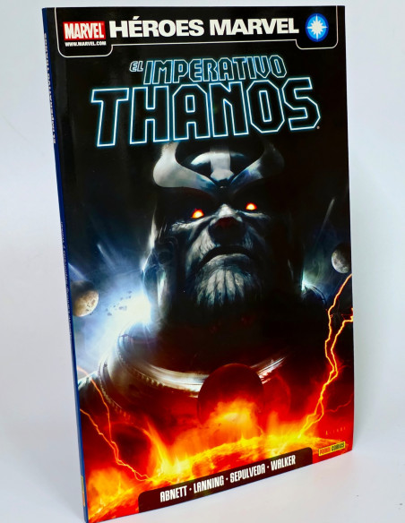 CÓMIC DE KIOSCO EL IMPERATIVO THANOS HEROES MARVEL PANINI