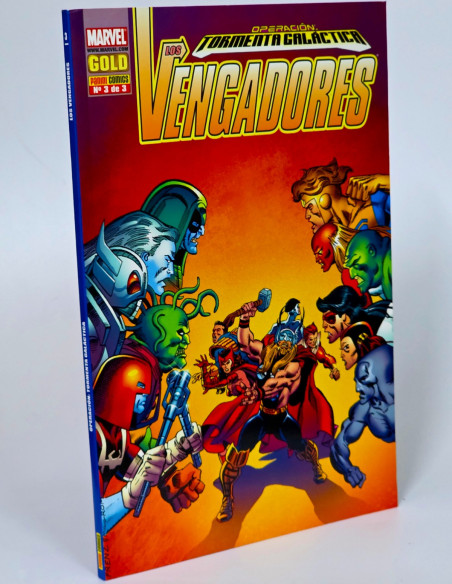 CÓMIC EXCELENTE LOS VENGADORES 3 OPERACIÓN TORMENTA GALÁCTICA PANINI CÓMICS MARVEL