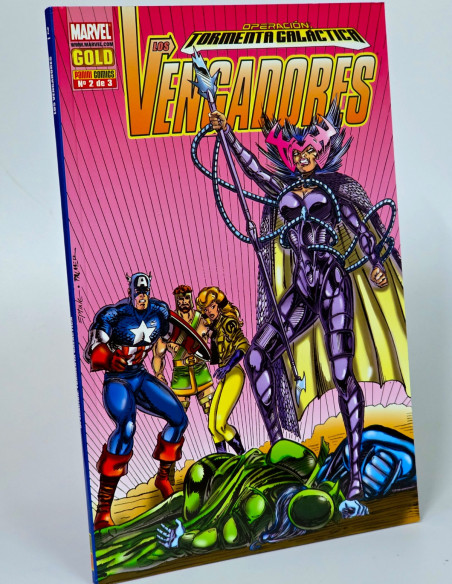 CÓMIC CASI EXCELENTE LOS VENGADORES 2 OPERACIÓN TORMENTA GALÁCTICA PANINI CÓMICS MARVEL