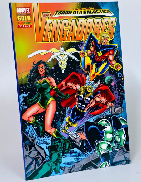 CÓMIC EXCELENTE LOS VENGADORES 1 OPERACIÓN TORMENTA GALÁCTICA PANINI CÓMICS MARVEL