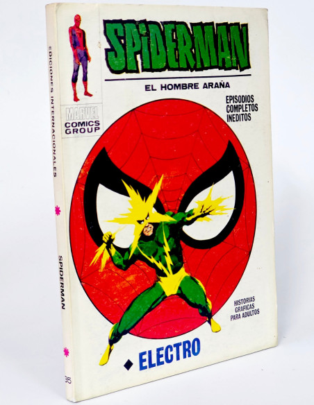 CÓMIC EXCELENTE SPIDERMAN 35 ELECTRO TACO VOL1 VOL.1 SPIDER-MAN VERTICE MARVEL