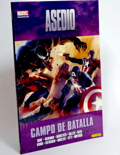 CÓMIC DE KIOSCO ASEDIO CAMPO DE BATALLA PANINI MARVEL