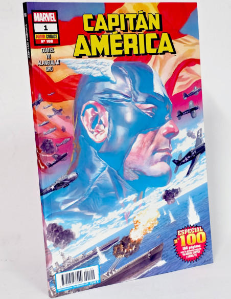 CÓMIC DE KIOSCO CAPITÁN AMÉRICA 100 ESPECIAL VOL8 VOL.8 PANINI MARVEL VOLUMEN