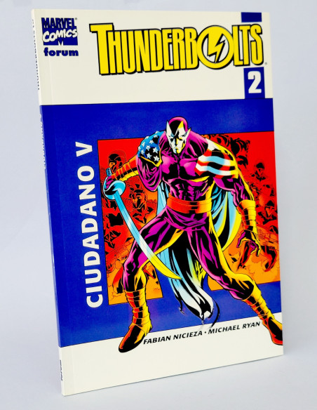 CÓMIC DE KIOSCO THUNDERBOLTS 2 CIUDADANO V COLECCIONABLE MARVEL CÓMIC FORUM