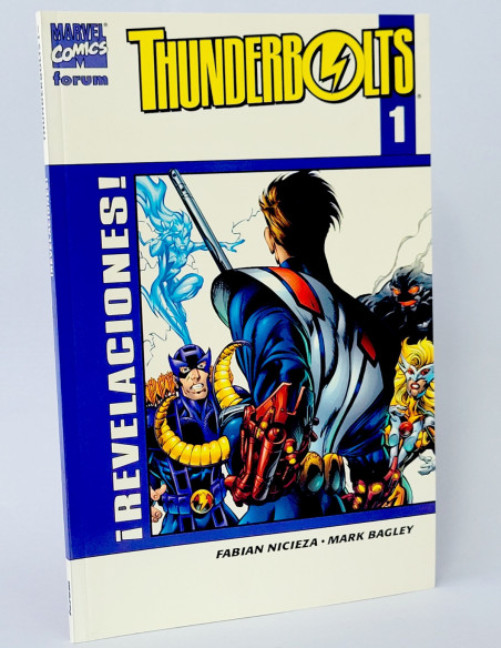 CÓMIC DE KIOSCO THUNDERBOLTS REVELACIONES COLECCIONABLE MARVEL CÓMICS FORUM