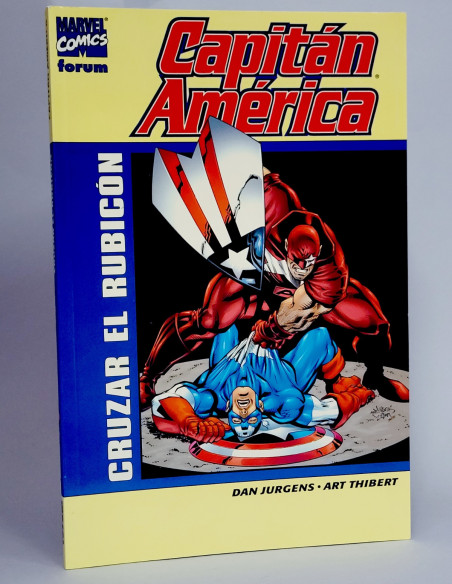 CÓMIC DE KIOSCO CAPITÁN AMÉRICA CRUZAR EL RUBICON COLECCIONABLE MARVEL CÓMICS FORUM