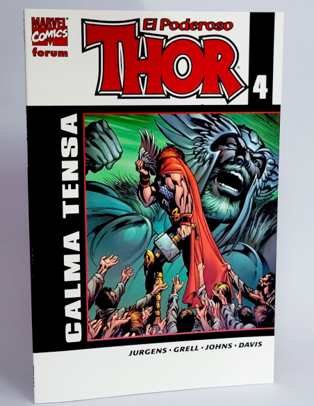 CÓMIC DE KIOSCO EL PODEROSO THOR 4 CALMA TENSA COLECCIONABLE MARVEL CÓMICS FORUM