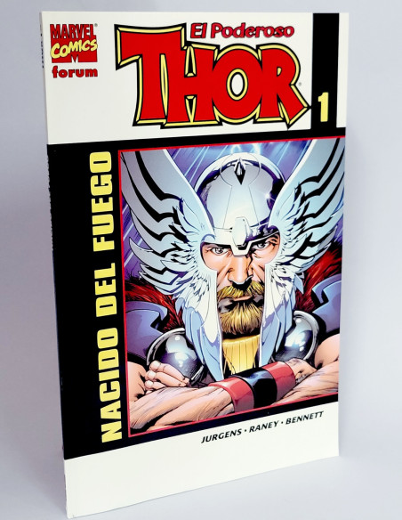 CÓMIC DE KIOSCO EL PODEROSO THOR 1 NACIDO DEL FUEGO COLECCIONABLE MARVEL CÓMIC FORUM
