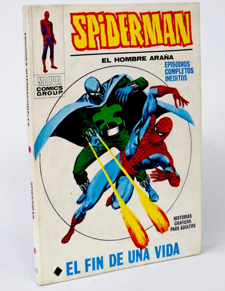 CÓMIC SPIDERMAN 33 FIN DE UNA VIDA SPIDER-MAN TACO VOL1 VOL.1 VERTICE MARVEL CASI EXCELENTE ESTADO