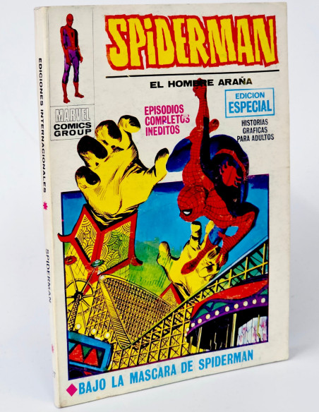 CÓMIC SPIDERMAN 27 BAJO LA MÁSCARA SPIDER-MAN TACO VOL1 VOL.1 VERTICE MARVEL CASI EXCELENTE ESTADO