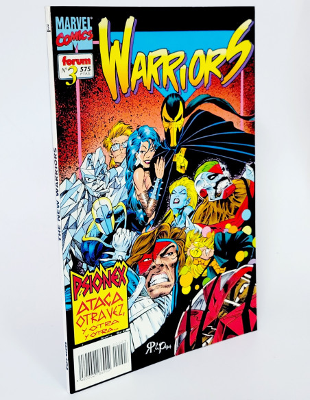 CÓMIC DE KIOSCO WARRIORS 3 PSIONEX ATACA OTRA VEZ FORUM MARVEL VOL2 VOL.2 VOLUMEN
