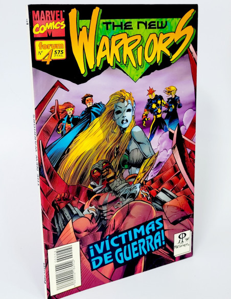 CÓMIC DE KIOSCO THE NEW WARRIORS 4 VÍCTIMAS DE LA GUERRA FORUM MARVEL