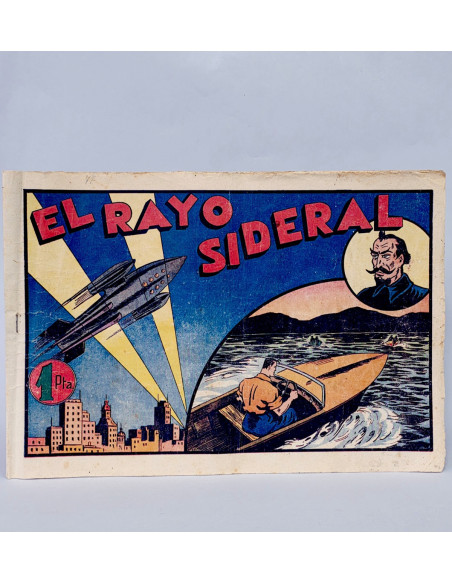 TEBEO CÓMIC JUAN CENTELLA 56 EL RAYO SIDERAL ORIGINAL MUY BUEN BUEN ESTADO