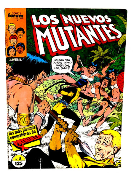 MUY BUEN ESTADO LOS NUEVOS MUTANTES 8 FORUM COMICS GRAPA