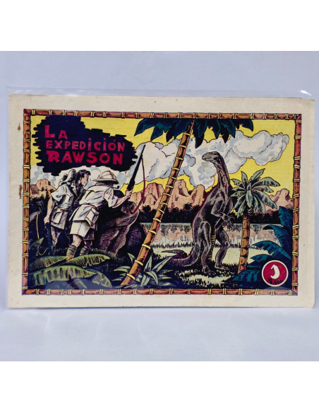 TEBEO CÓMIC EXCELENTE LA EXPEDICIÓN RAWSON 2 HISPANO ORIGINAL