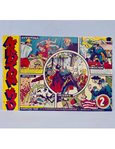 TEBEO CÓMIC KARTON KID 3 GRAN CORSARIO HARPO ORIGINAL MUY...