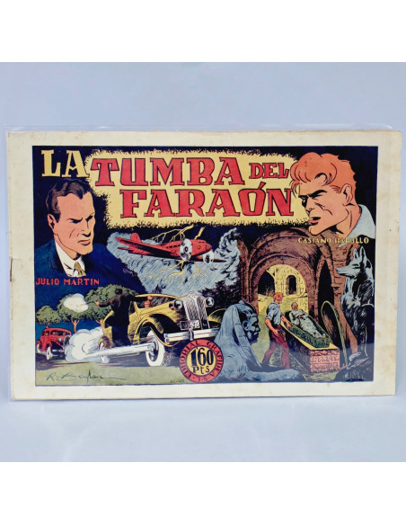 TEBEO CÓMIC CASIANO BARULLO 10 LA TUMBA DEL FARAÓN PRIMERA GRAFIDEA ORIGINAL MUY BUEN ESTADO