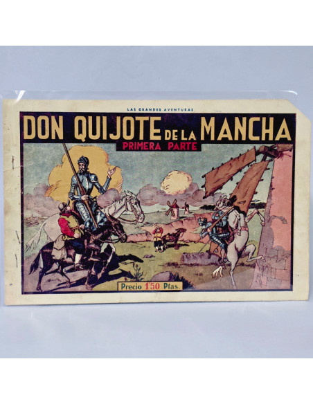 TEBEO CÓMIC DON QUIJOTE DE LA MANCHA PRIMERA PARTE HISPANO ORIGINAL BUEN BUEN ESTADO