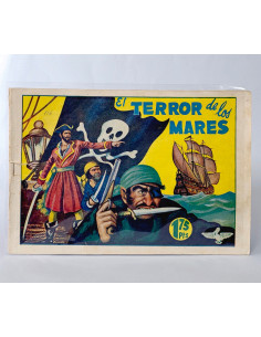 TEBEO CÓMIC COLECCIÓN PELÍCANO 5 EL TERROR DE LOS MARES...
