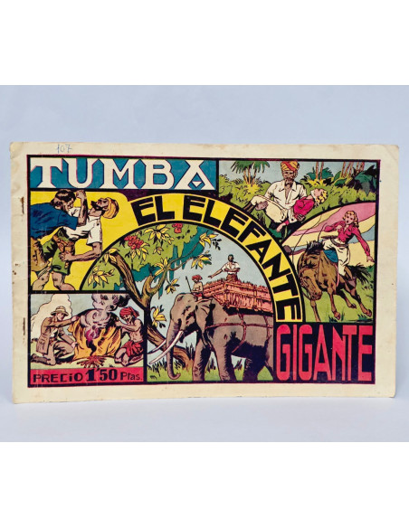 TEBEO CÓMIC TUMBA EL ELEFANTE GIGANTE 6 ORIGINAL HISPANO MUY BUEN ESTADO
