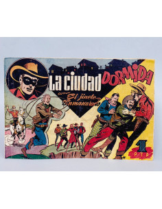 TEBEO CÓMIC EL JINETE ENMASCARADO 9 LA CIUDAD DORMIDA...