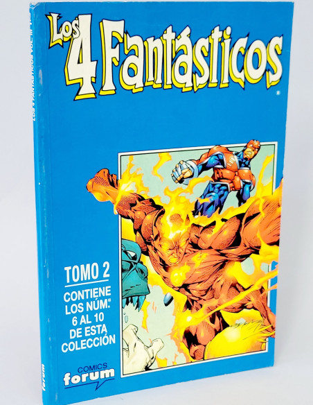 CÓMIC LOS 4 FANTÁSTICOS TOMO 2 RETAPADO 6 AL 10 CÓMICS FORUM BUEN ESTADO