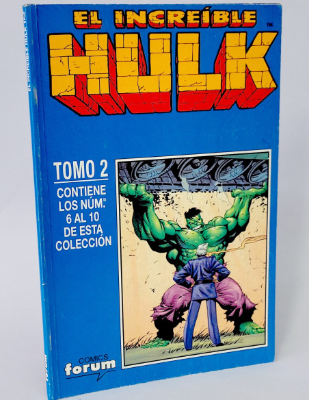 CÓMIC EL INCREÍBLE HULK TOMO 2 RETAPADO 6 AL 10 CÓMICS FORUM PLANETA AGOSTINI BUEN ESTADO
