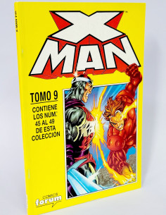 CÓMIC X-MAN TOMO 9 RETAPADO 45 AL 49 CÓMICS FORUM MUY...