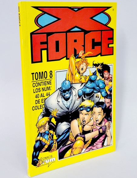 CÓMIC X-FORCE TOMO 8 RETAPADO 40 AL 44 CÓMICS FORUM MUY BUEN ESTADO
