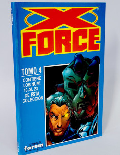 CÓMIC X-FORCE TOMO 4 RETAPADO 18 AL 23 CÓMICS FORUM MUY...