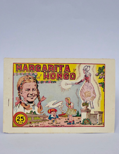TEBEO EXCELENTE MARGARITA Y EL HONGO 1 HISPANO CÓMIC ANTIGUO ORIGINAL