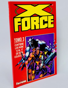 CÓMIC EXCELENTE X-FORCE TOMO 3 RETAPADO 12 AL 17 FORUM...