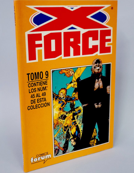 CÓMIC EXCELENTE X-FORCE TOMO 9 RETAPADO 45 AL 49 FORUM MARVEL