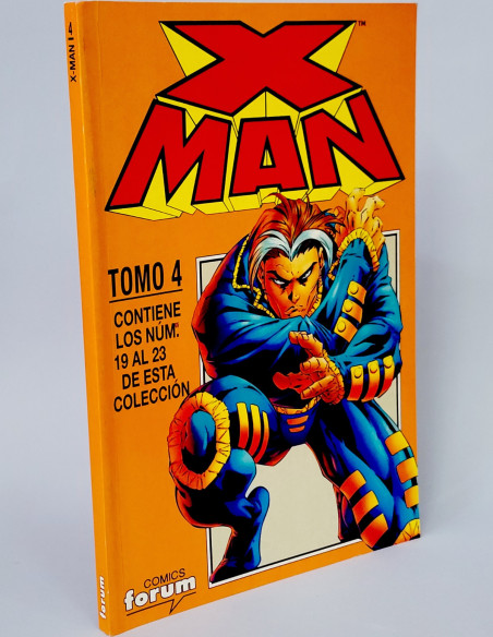 CÓMIC EXCELENTE X-MAN TOMO 4 RETAPADO 19 AL 23 FORUM MARVEL