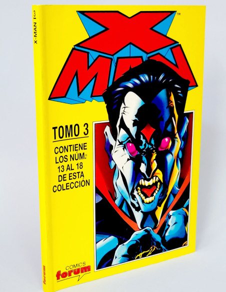 CÓMIC EXCELENTE X-MAN TOMO 3 RETAPADO 13 AL 18 FORUM MARVEL