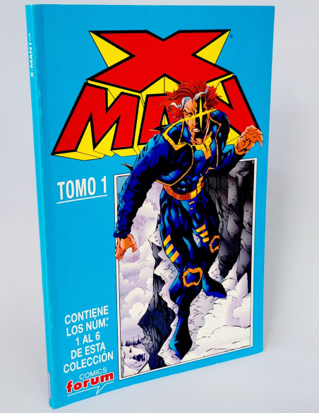 CÓMIC EXCELENTE X-MAN TOMO 1 RETAPADO 1 AL 6 FORUM MARVEL