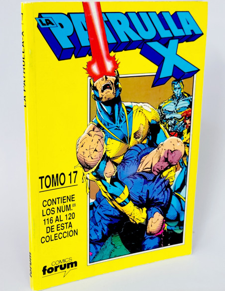 CÓMIC LA PATRULLA X TOMO 17 RETAPADO 116 AL 120 FORUM MARVEL MUY BUEN ESTADO