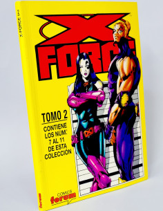 CÓMIC X-FORCE TOMO 2 RETAPADO 7 AL 11 FORUM MARVEL CASI...